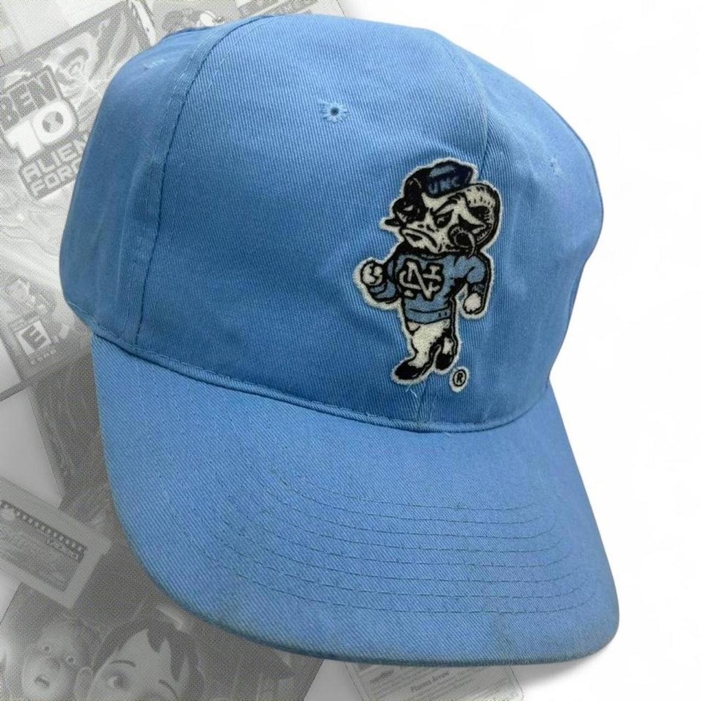 True Vintage 80’s 90’s Sportsman UNC Tar Heels North Carolina Snapback Hat